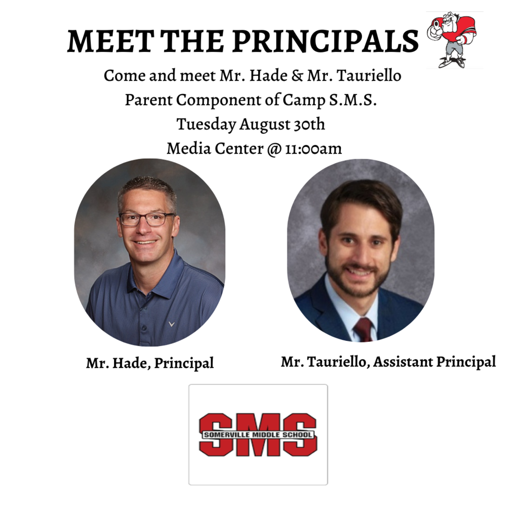 Meet the Principals Somerville Middle School