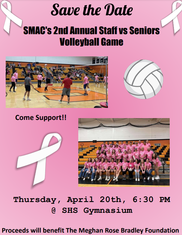 Save the Date Volleyball